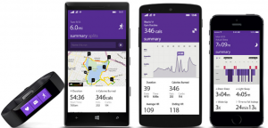 Microsoft Band et les applications mobiles