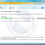 Premières impressions écran de Morro l’antivirus gratuit de Microsoft